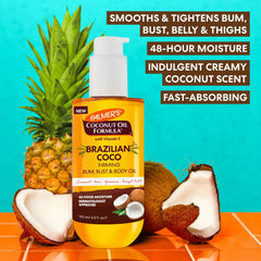 Brazilian Coco Firming Bum, Bust & Body Oil