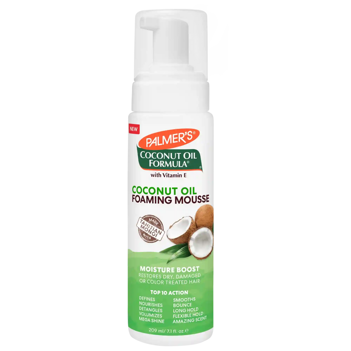 Coconut Oil Foaming Mousse