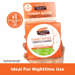 Cocoa Butter Tummy Butter for Pregnancy Stretch Marks