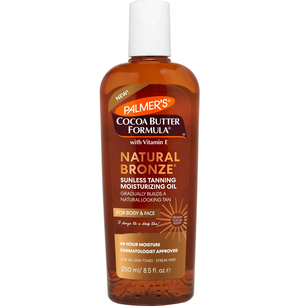 Natural Bronze Sunless Tanning Moisturizing Oil