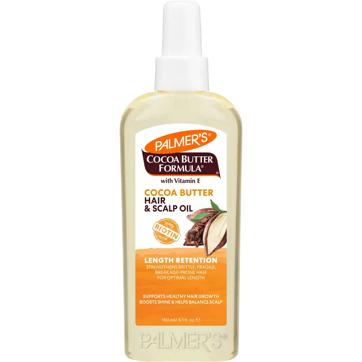 Cocoa Butter Hair & Scalp Oil